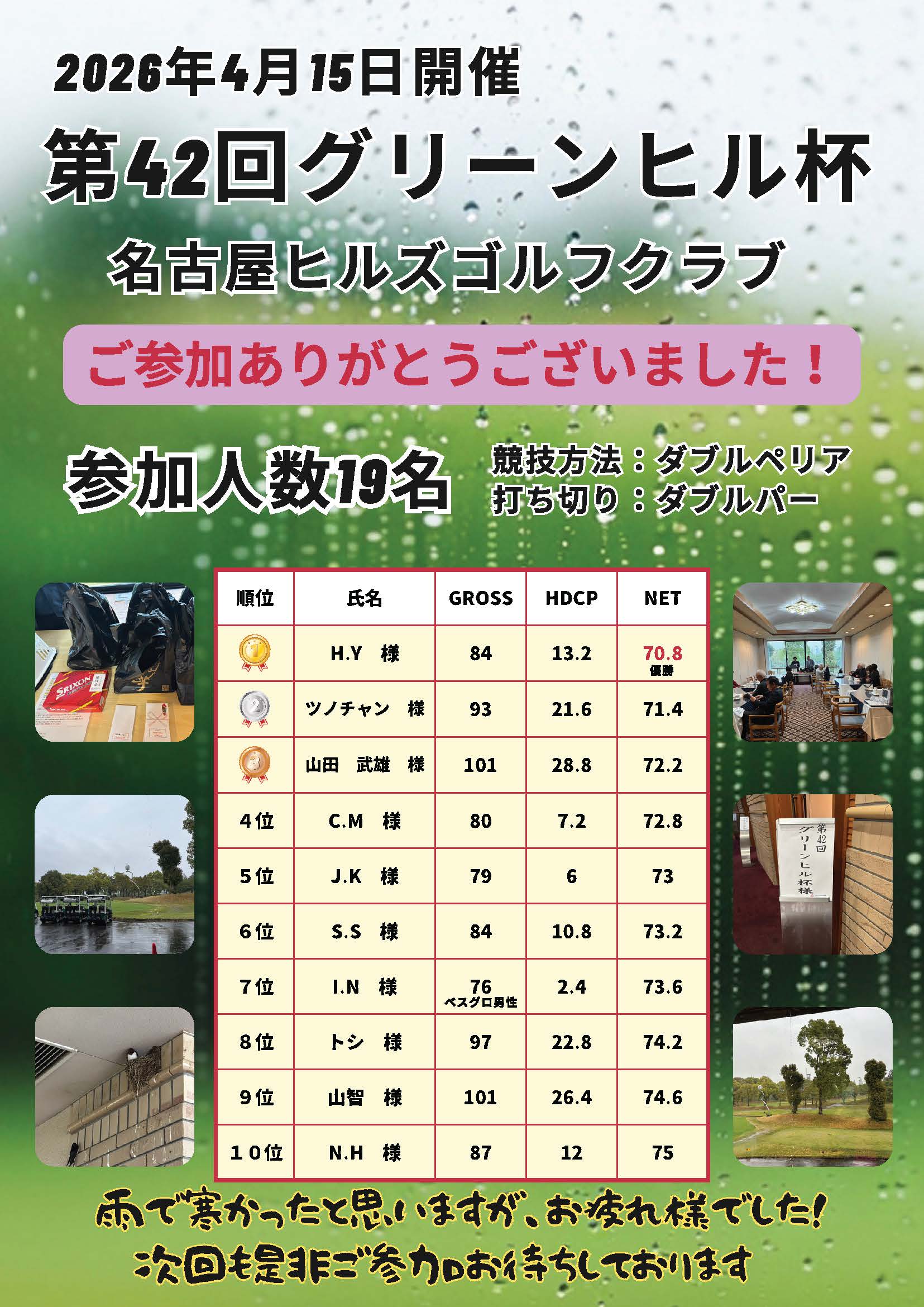 グリーンヒルカップ